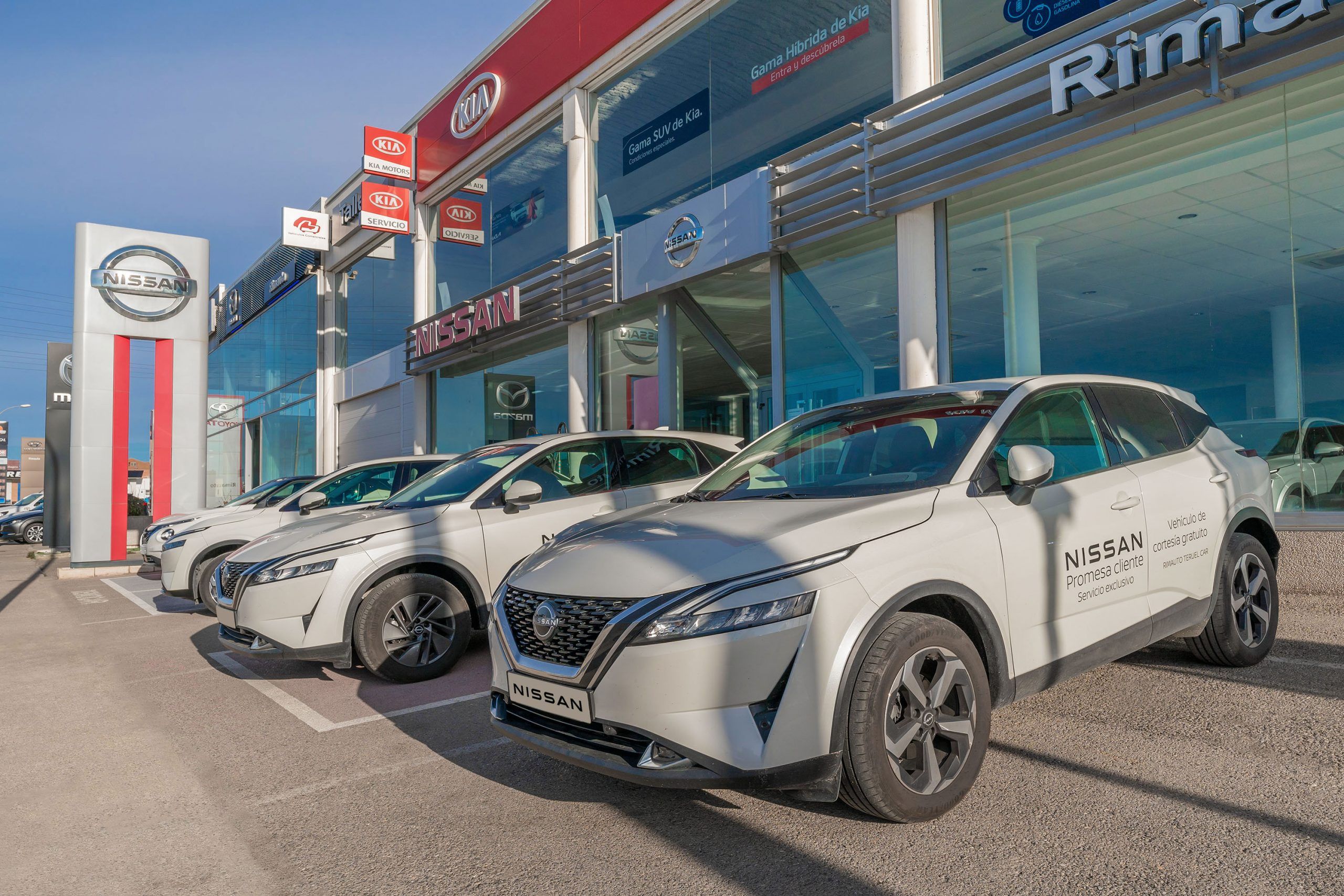 Rimauto instalaciones concesionarios en Teruel